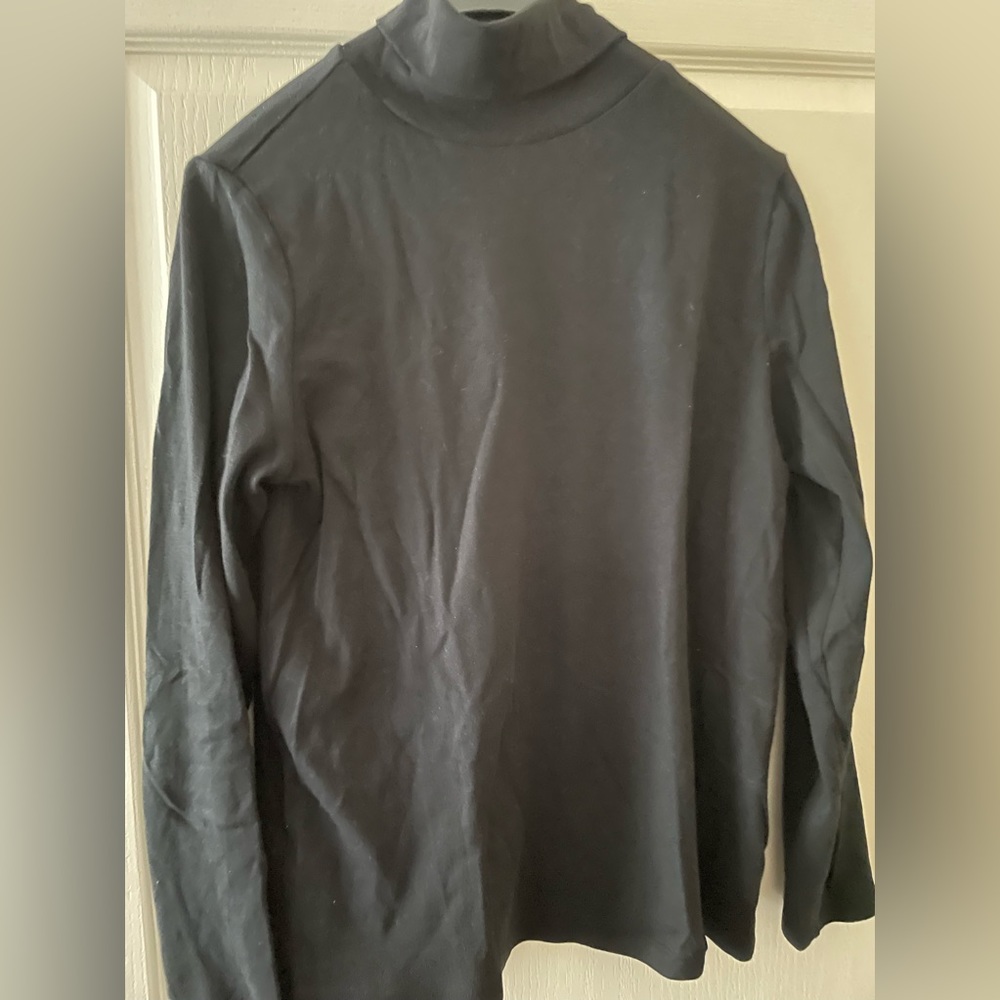 Cotton turtleneck shirt